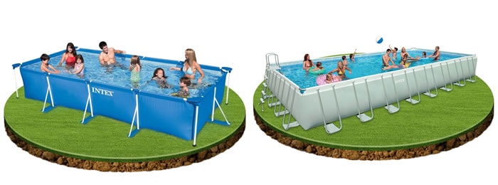 Aufstellpools Rechteckig