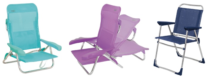 Crespo Strandstühle, um den Komfort am Strand zu genießen Crespo Strandstühle
