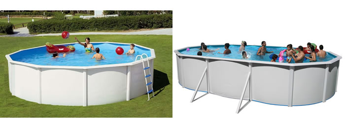 Auswahl an Feste Pools zum Aufstellen Feste Pools