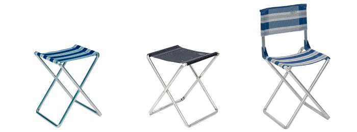 Leichte Hocker für müheloses Tragen Hocker