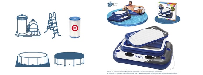 Intex Pools Zubehör
