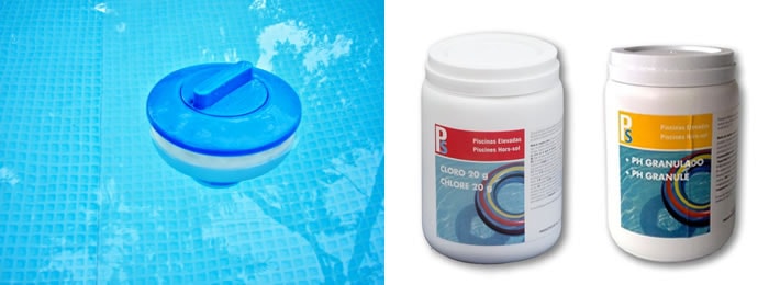 Poolchemie um sauberes Wasser zu haben Poolchemie