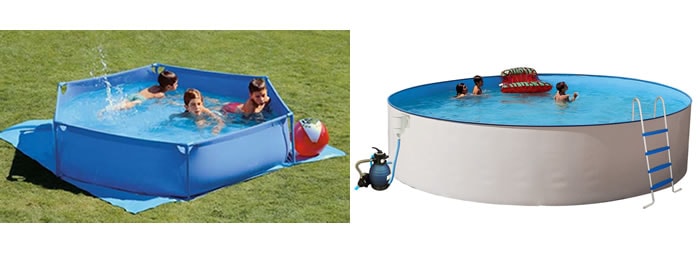 Aufstellpools für Terrassen Pools für Terrassen