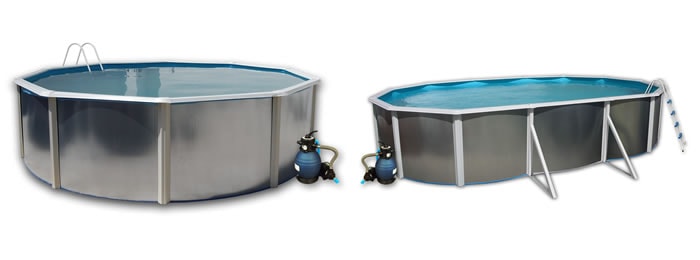 Teileinbaupools, einfach und funktional Teileinbaupools