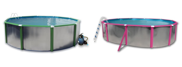 Toi Silber Pools, anpassbar und stilvoll Toi Silber Pools