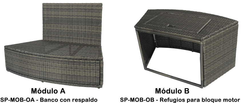 Netspa Octopus Whirlpool 6 Personen 193x73 cm SP-OCT165