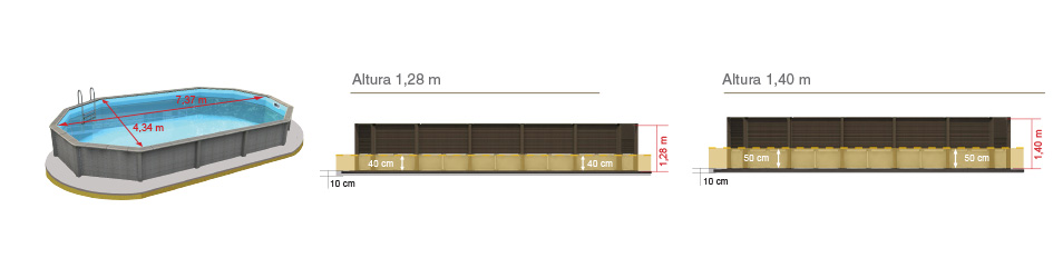 Ovalen Naturalis Pool 787x472 cm