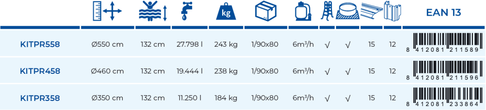 Gre Pool Atlantis 550x132 KITPR558