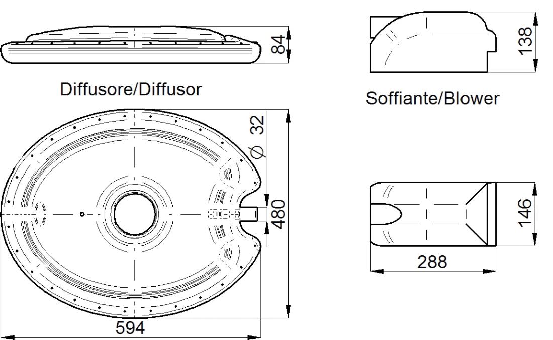 Tragbarer Whirlpool Pool Bubble Toi 4843