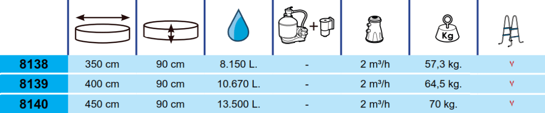 Toi Pool Grauer Stein 350x90 8138