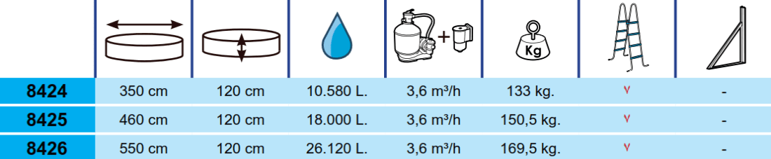 Toi Pool Elegance 350x120 Ref 8424