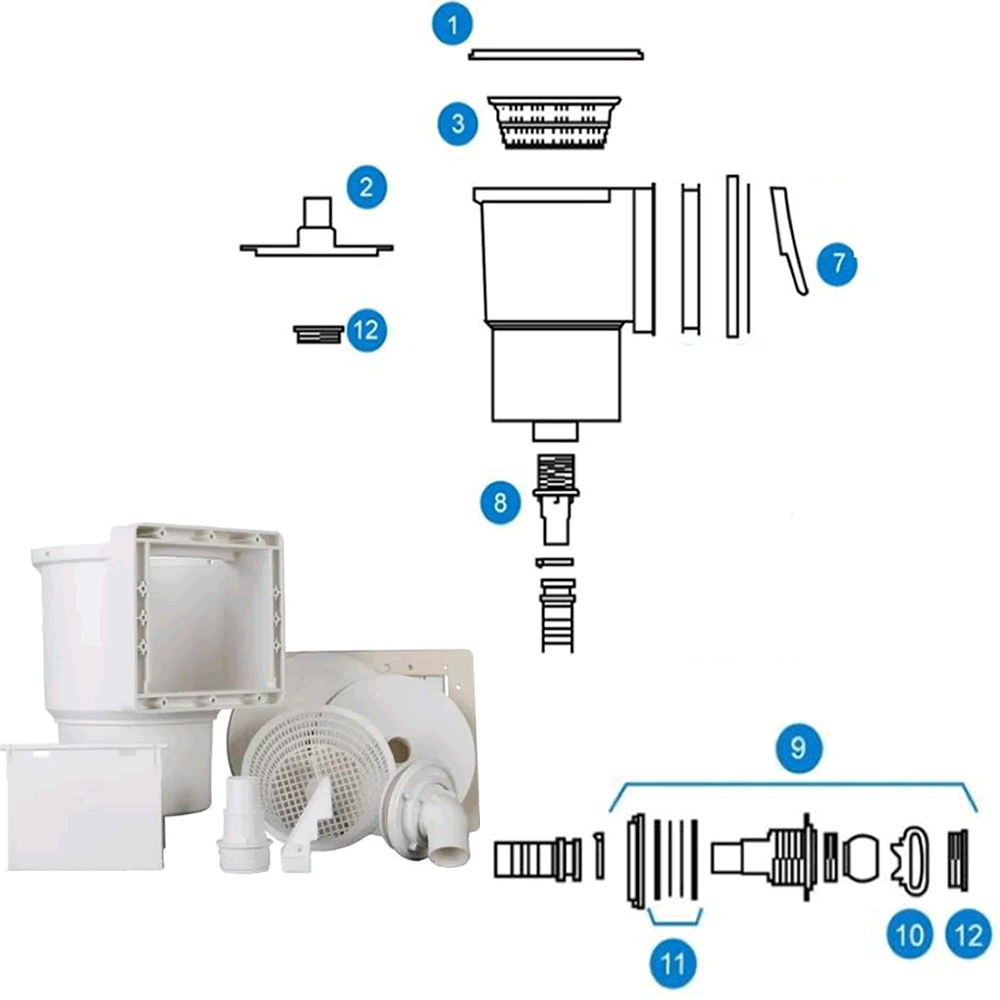 Ersatzteile Skimmer Gre AR100
