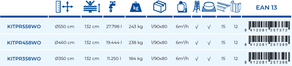 Gre Pool Mauritius 460x132 KITPR458WO