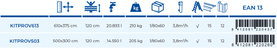 Gre Pool Bora Bora 610x375x120 KITPROV613